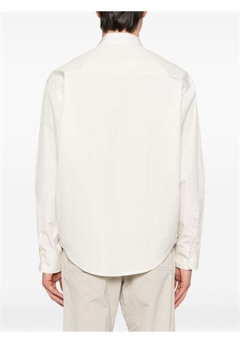 Camicia classica in beige chiaro Ami Paris - uomo AMI PARIS | USH766CO0063185